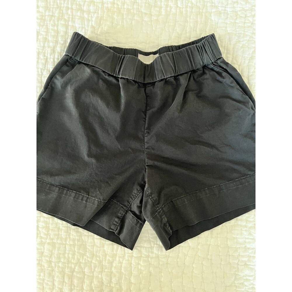 Everlane Black Pull On Shorts Size 4 EUC